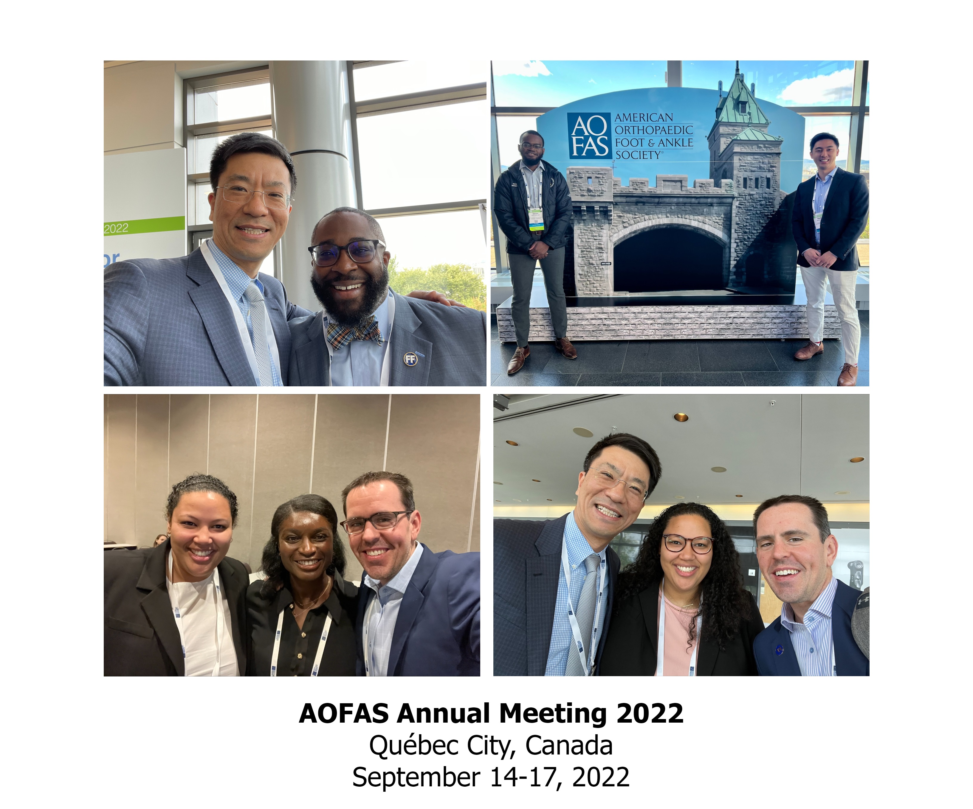 AOFAS Annual Meeting 2022 Department of Orthopaedic Surgery